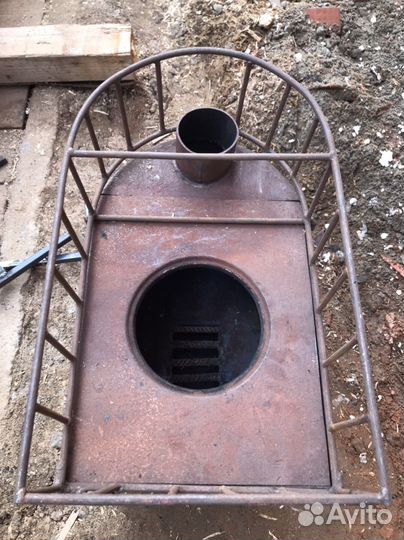 Печь для походной бани