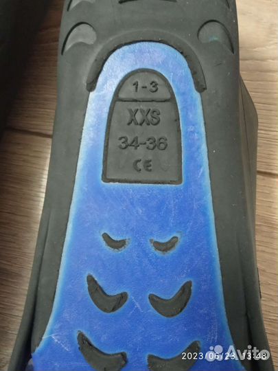 Ласты для плавания детские 34-36