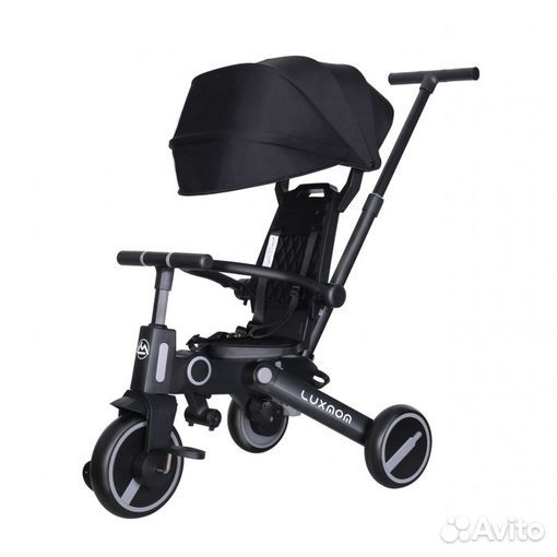 Велосипед детский с ручкой, складной Luxmom 368