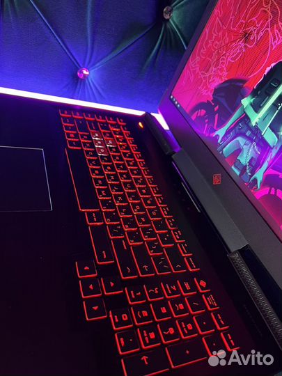 Игровой HP omen 17 i7 GTX1050 FHD IPS SSD 16GB