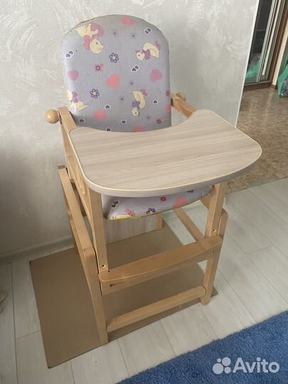 Стульчик для кормления трансформер
