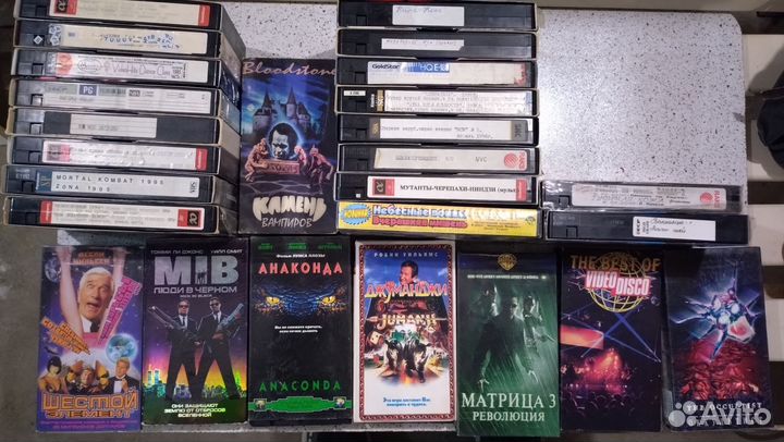 Видеокассеты vhs
