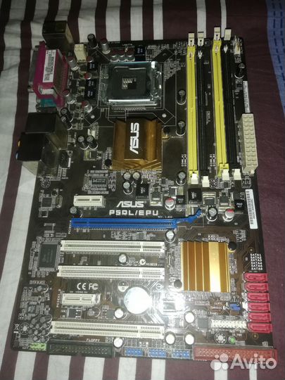 Материнская плата Asus P5QL/EPU