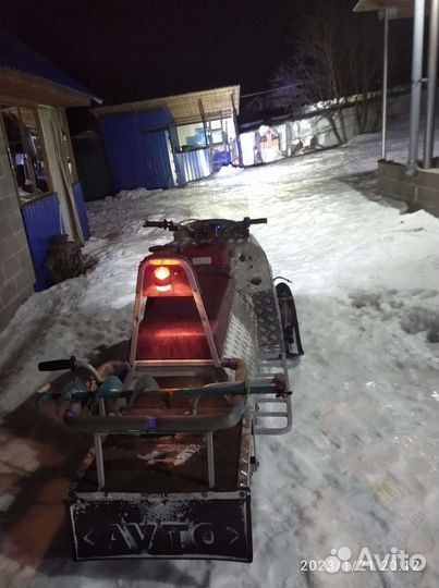 Самодельный снегоход