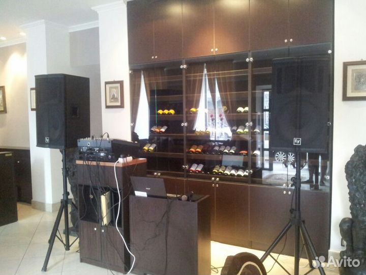 Установка звукового оборудования