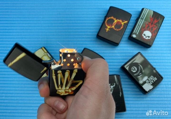 Зажигалки бензиновые 8 видов