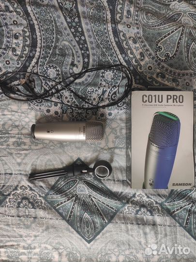 Студийный микрофон samson c01u pro