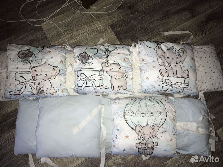 Бортики в кроватку