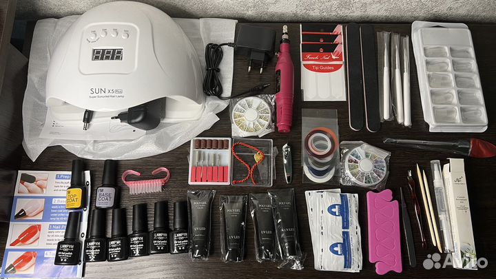 Набор для наращивания и маникюра