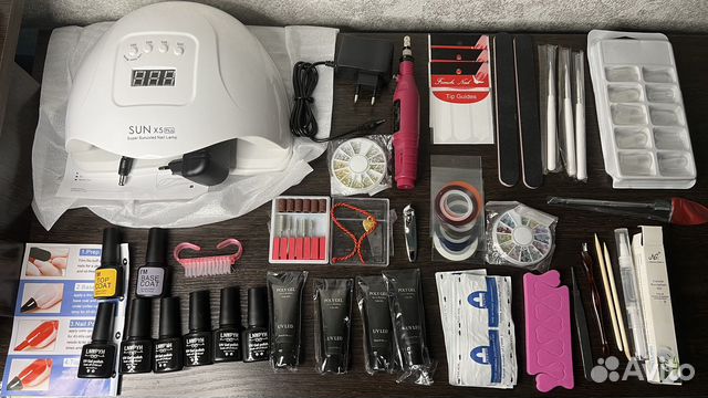 Набор для наращивания и маникюра