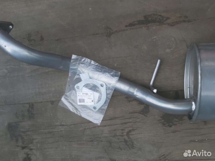 Глушитель на шевроле ланос