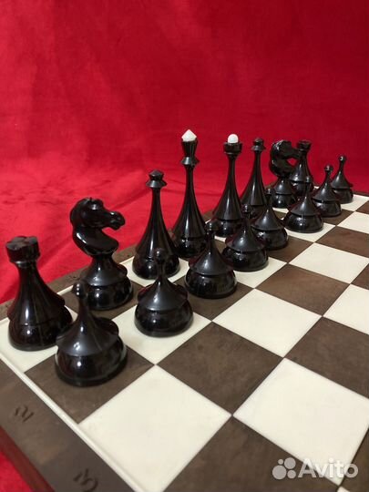 Шахматы СССР №174 карболитовые