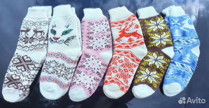 Шерстяные носки оптом