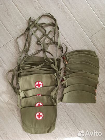 Медицинская военная сумка + пилотка
