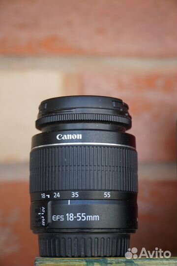 Фотоаппарат canon eos 600d + 50mm f1.8 + 18-55mm