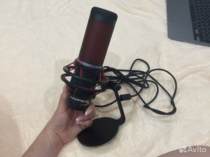 Микрофон hyper x quadCast