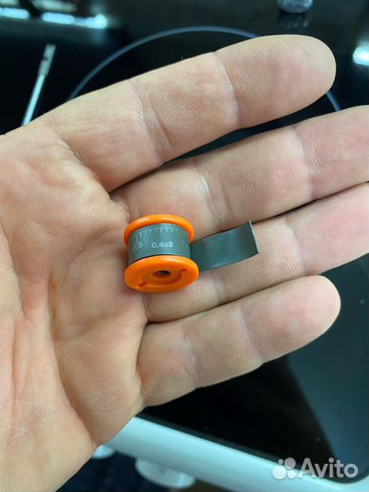 Мягкие свинцовые рыболовные грузила 9 мм лента