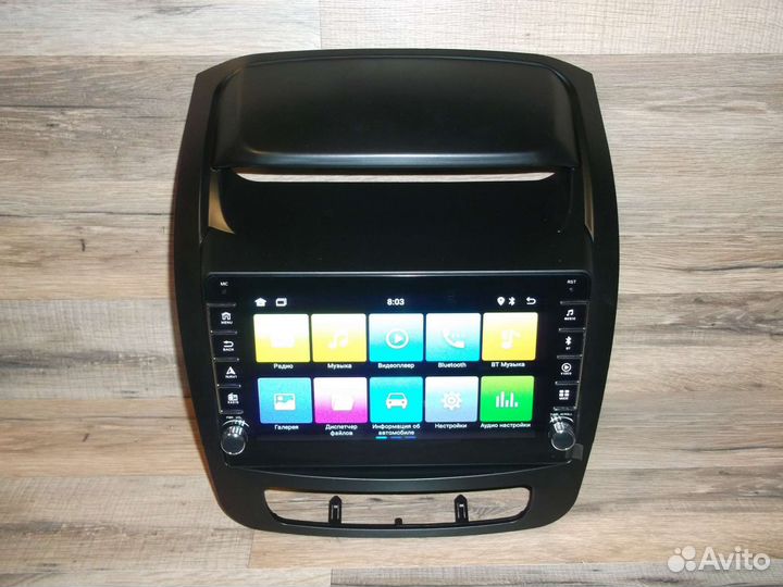 Магнитола Kia Sorento Android с крутилками 2013-19