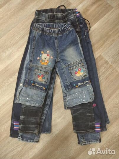 Джинсовые вещи для девочки (разные)
