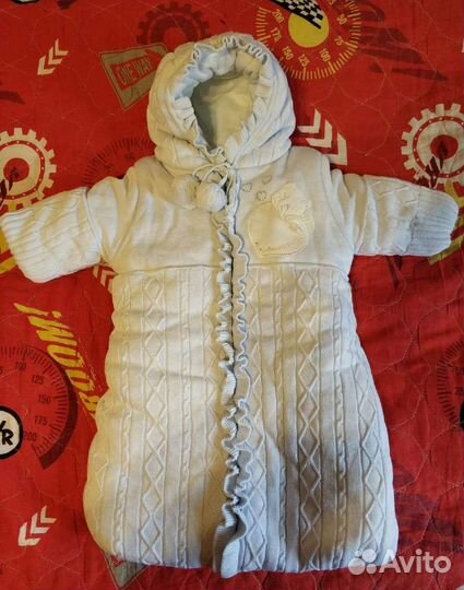 Нежный теплый конверт Linas baby