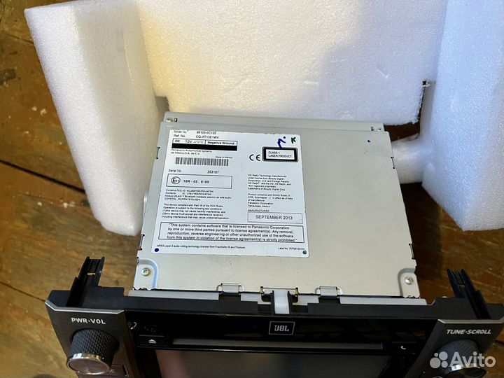 Головное устройство JBL Toyota Tundra оригинал