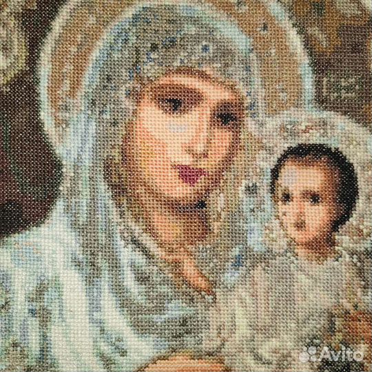 Картина вышитая крестом 