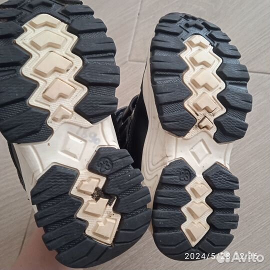 Кроссовки зимние детские