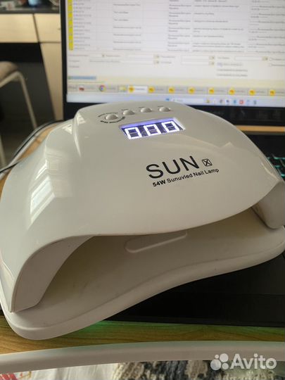 Лампа для ногтей/маникюра sunuv оригинал
