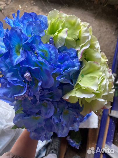 Искусственные цветы для декора свадьбы