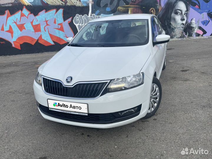 Skoda Rapid 1.6 AT, 2019, 89 400 км