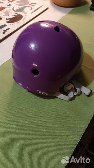 Детский шлем Oxelo play 50-54 самокат ролики