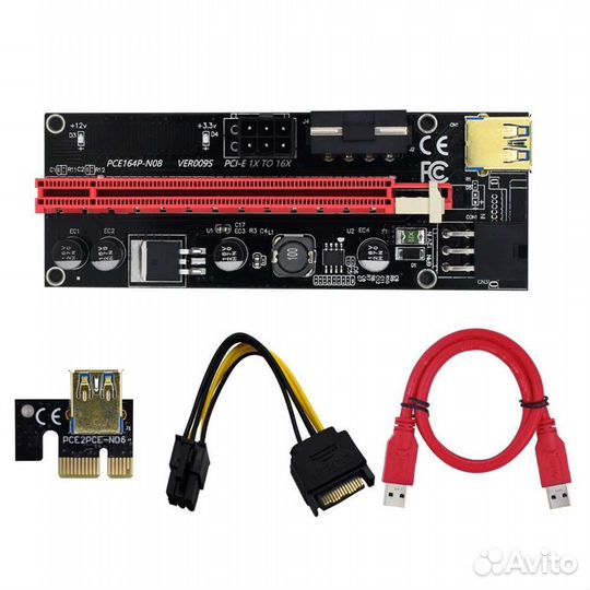 Райзер pci-e 009s для видеокарты