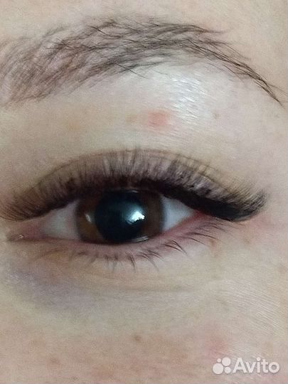 Наращивание ресниц на дому