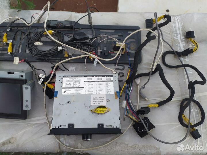 Продам штатную автомагнитолу l200 pajero sport 2