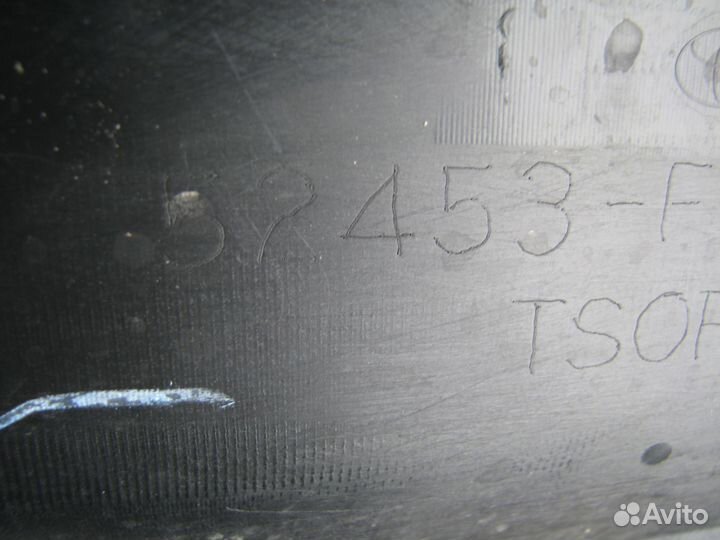 Toyota CH-R юбка заднего бампера усилитель 2018+