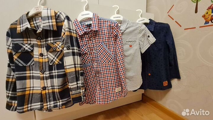 Рубашка для мальчика Sela, Acoola, Futurino и пр
