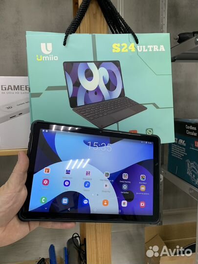 Мощный планшет umiio s24 ультра новый в кейсе