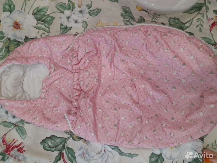 Конверт в коляску демисезонный