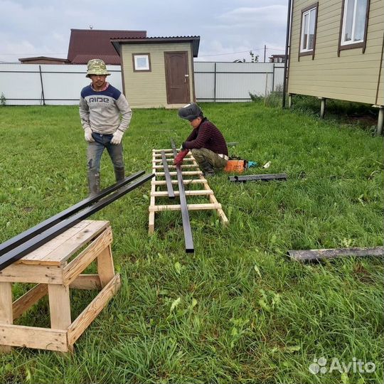 Свайный фундамент / Винтовые сваи под ключ