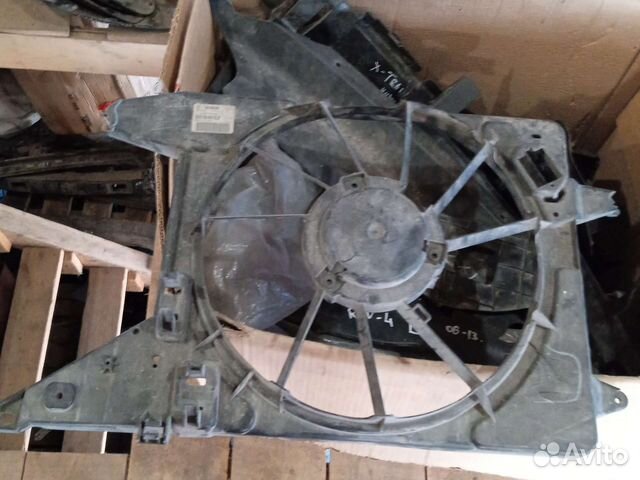 Renault Logan 2005 диффузор вентилятора