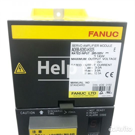 Сервопривод Fanuc A06B-6080-H305