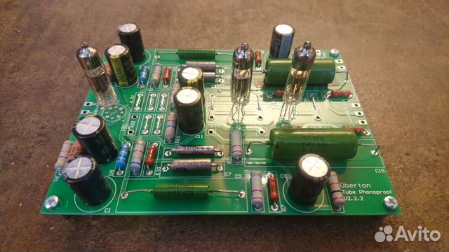 Ламповый фонокорректор на 6Н16Б-В и 6Н17Б-В купить в Санкт-Петербурге ...