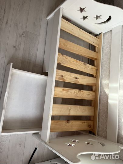 Кровать детская 160*80 с матрасом ортопедическим