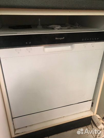 Посудомоечная машина Weissgauff TDW 4006 D, белый