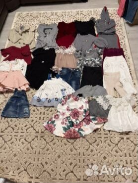 Детские вещи пакетом для девочки 80-86