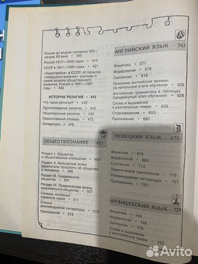 Справочник школьника 5-11 класс