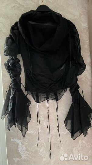 Блузка шифон прозрачная новая