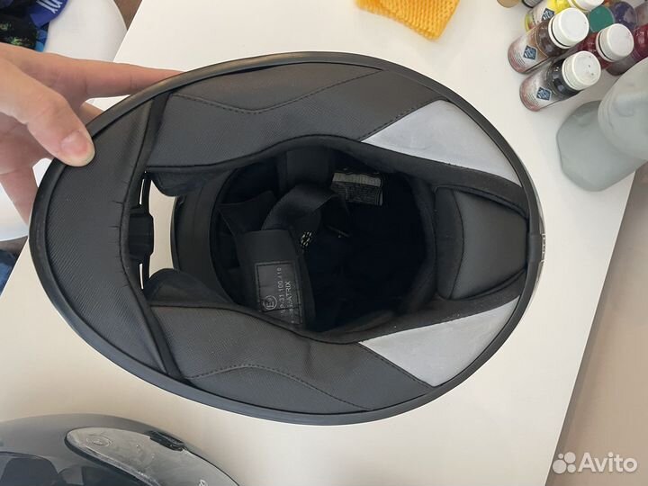 Мотошлем MT matrix Mono S Gloss Black