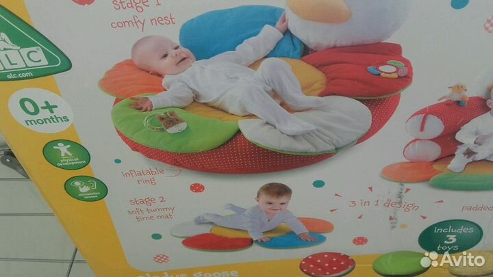 Развивающий коврик, кокон elc