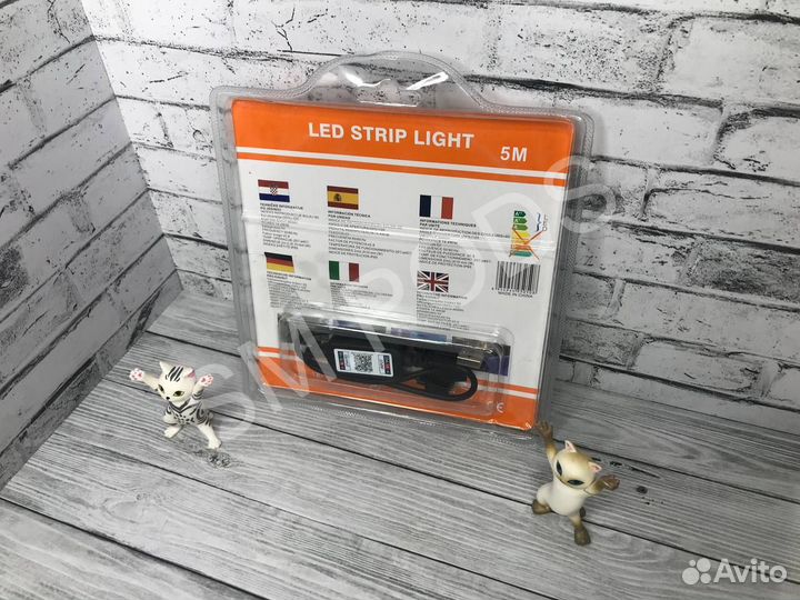 Светодиодная лента RGB 5050 с Bluetooth